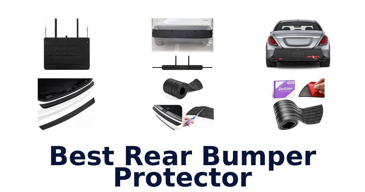 Best Rear Bumper Protector