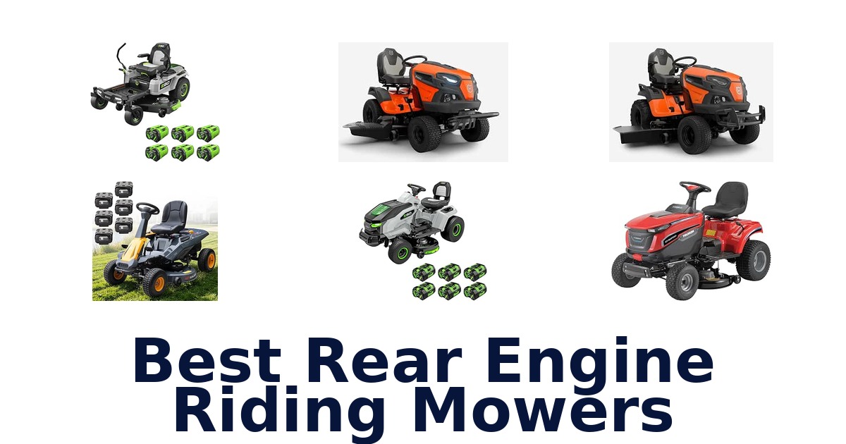 Best Rear Engine Riding Mowers