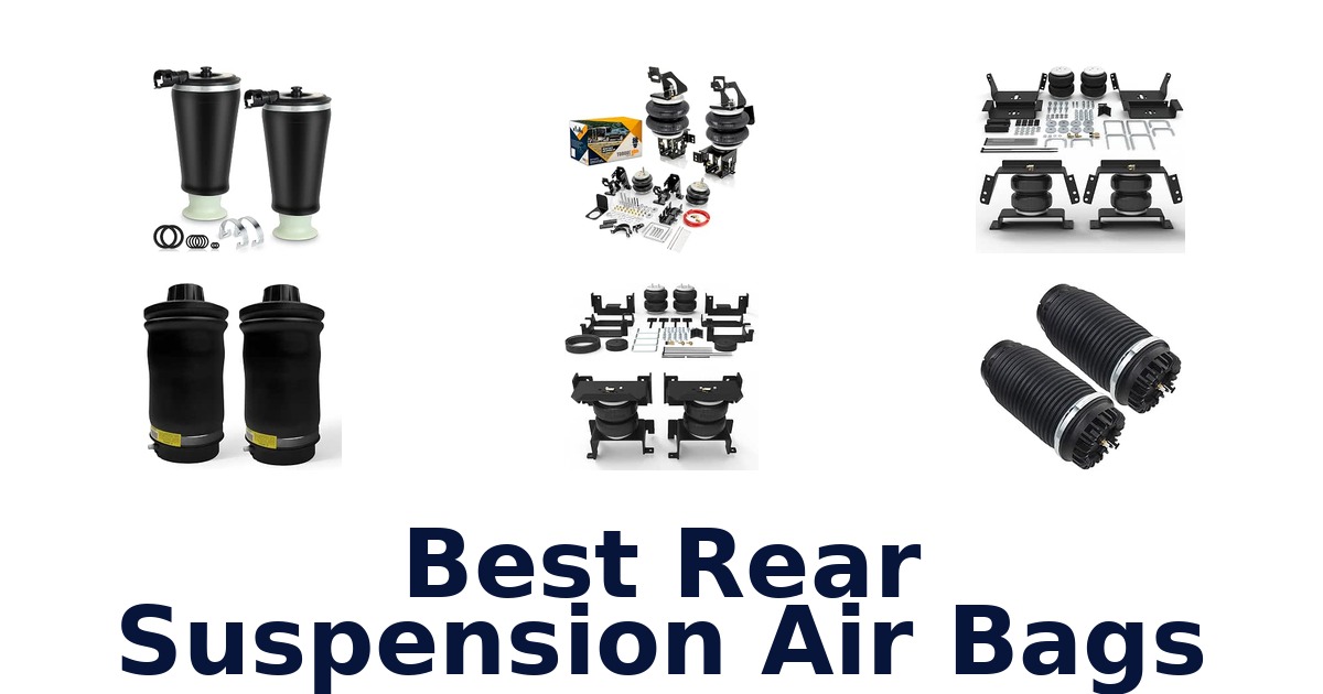 Best Rear Suspension Air Bags