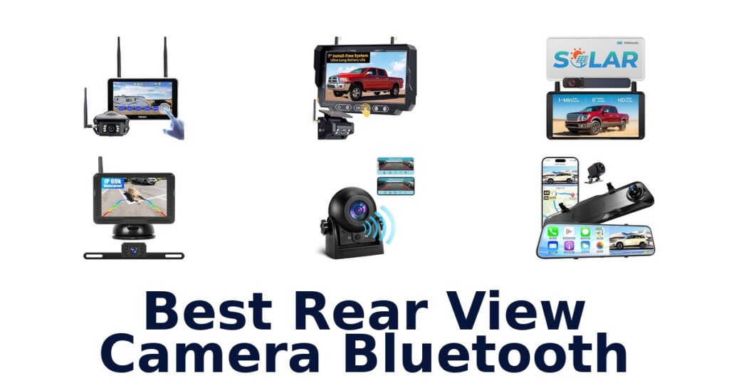 Best Rear View Camera Bluetooth