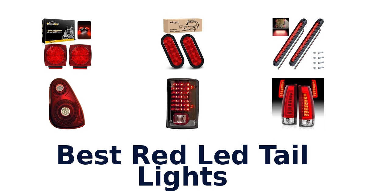 Best Red Led Tail Lights