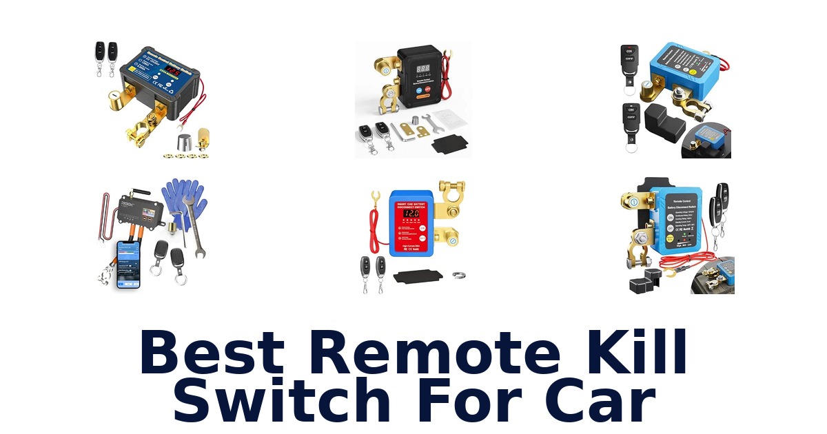Best Remote Kill Switch For Car