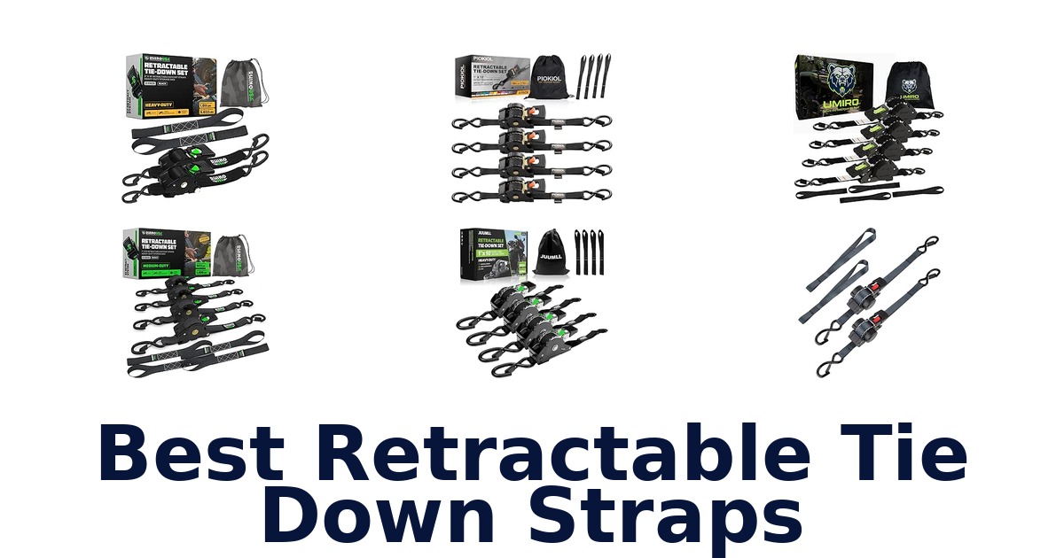 Best Retractable Tie Down Straps