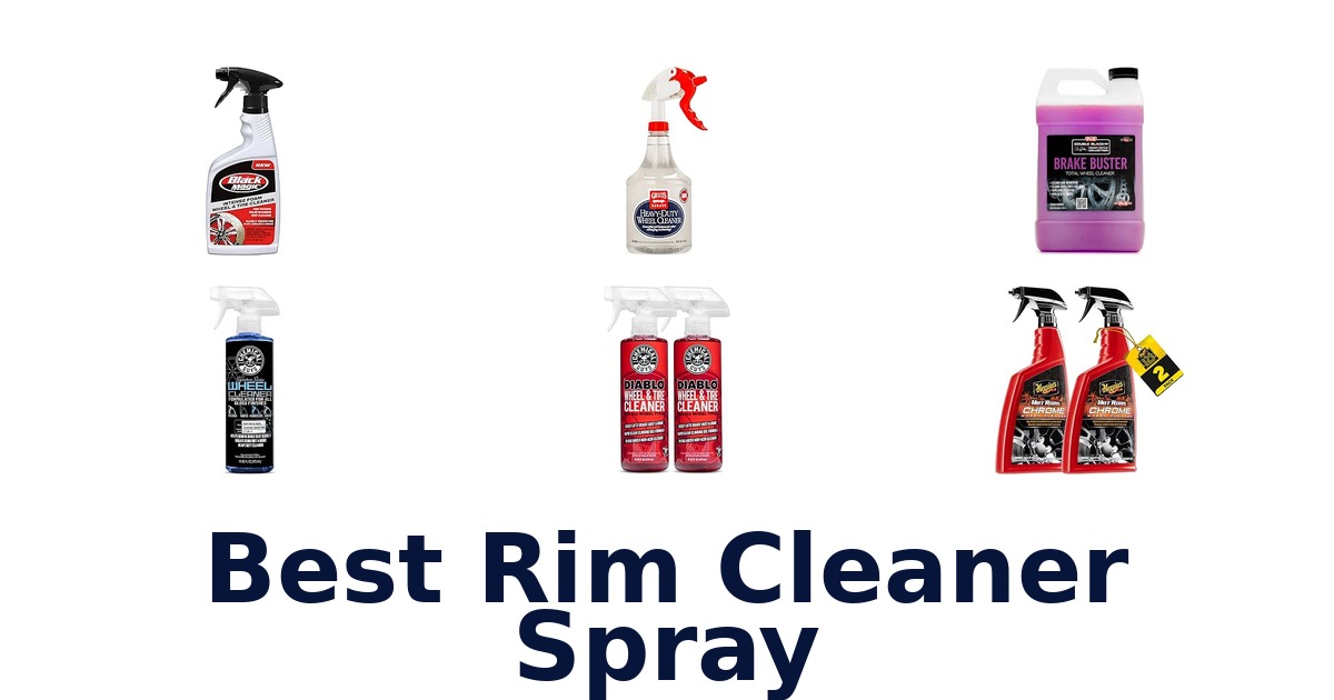 Best Rim Cleaner Spray