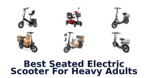 Best Seated Electric Scooter For Heavy Adults