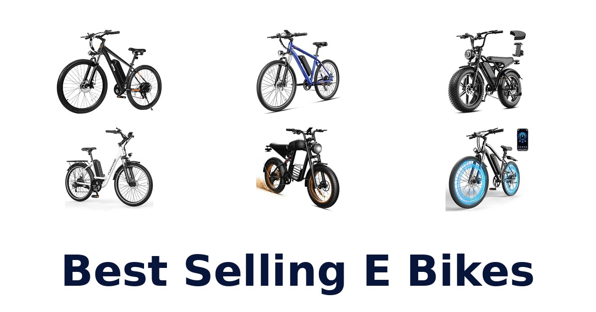 Best Selling E Bikes