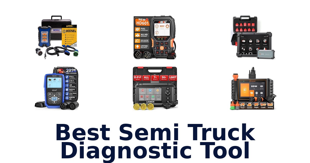 Best Semi Truck Diagnostic Tool