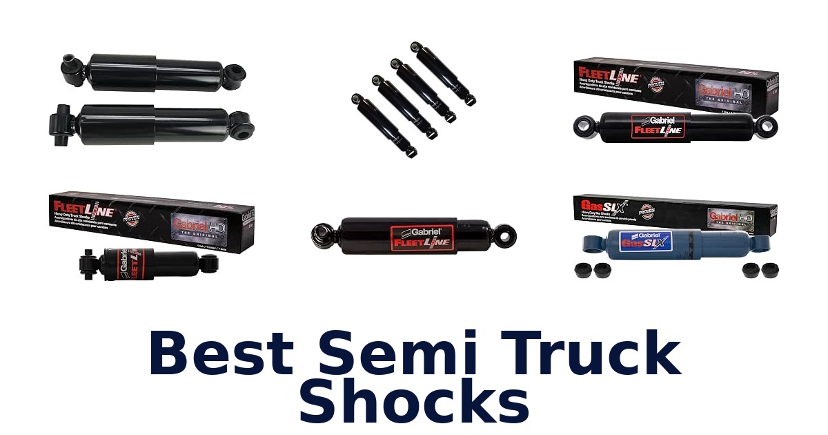 Best Semi Truck Shocks