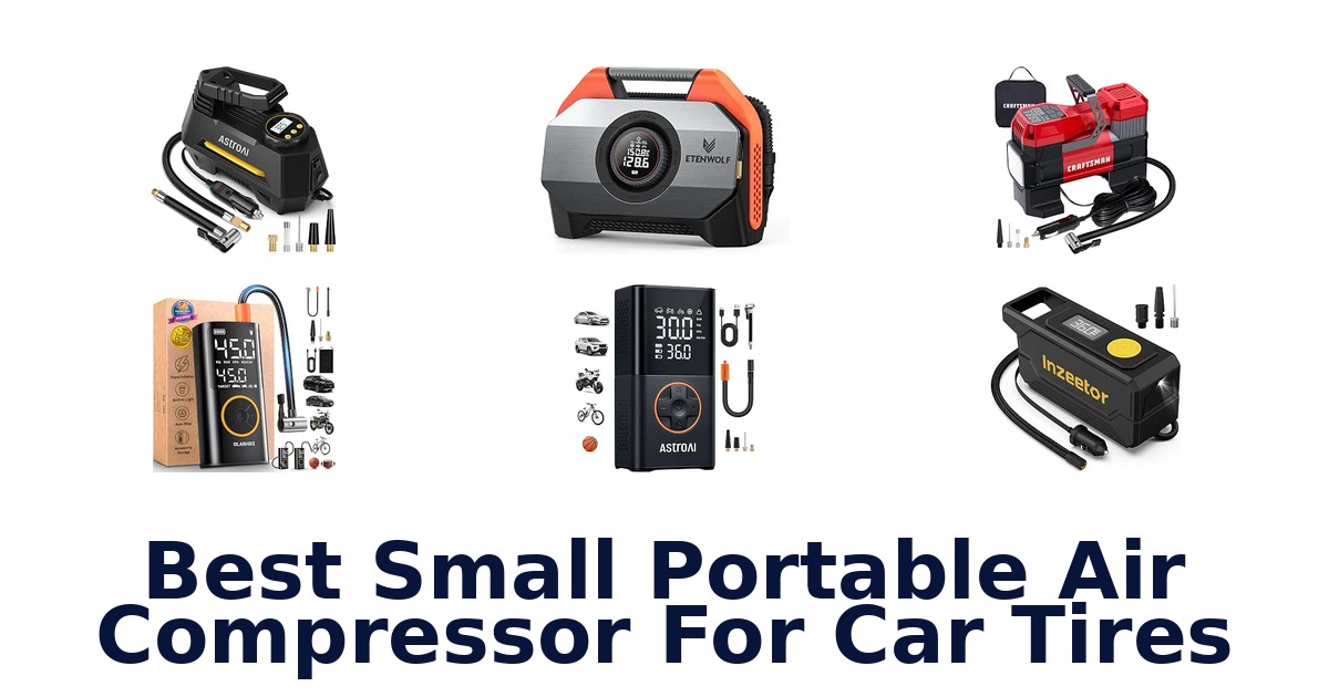 Best Small Portable Air Compressor For Car Tires