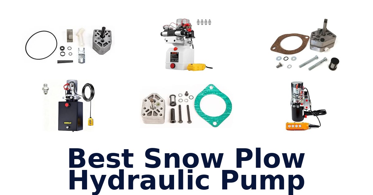 Best Snow Plow Hydraulic Pump