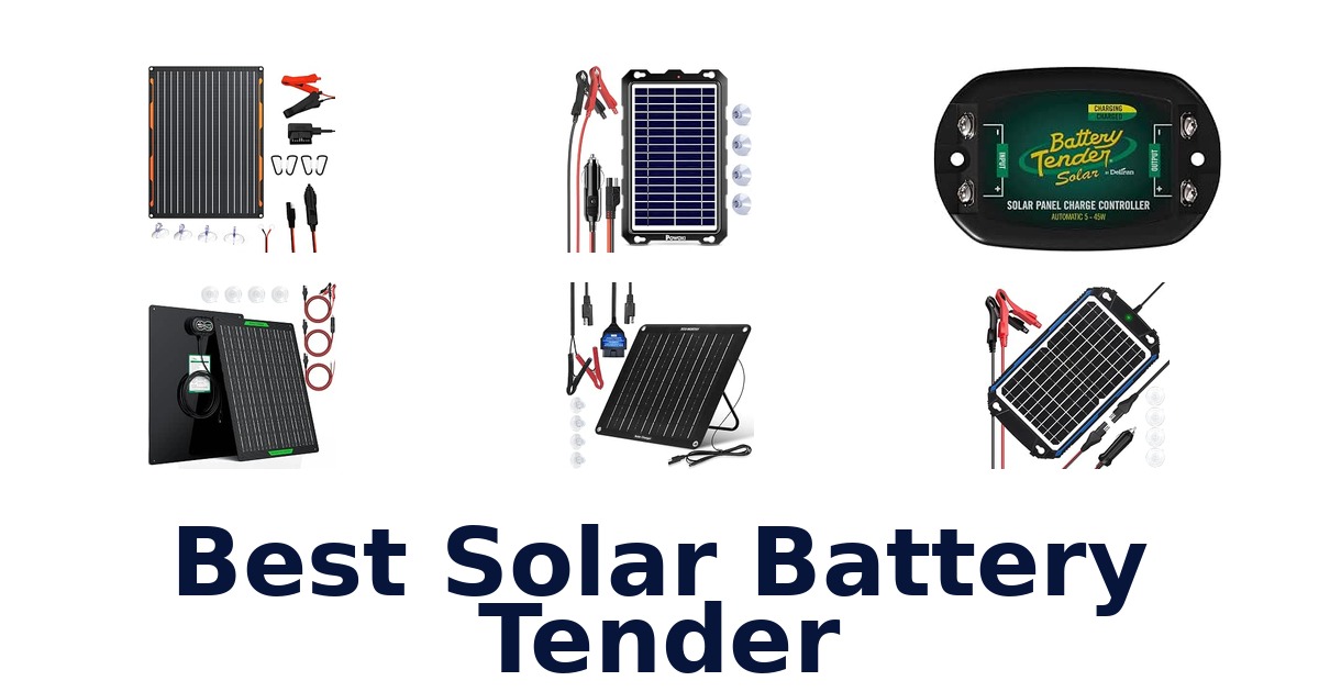 Best Solar Battery Tender
