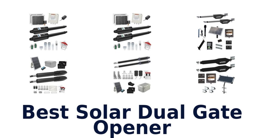 Best Solar Dual Gate Opener