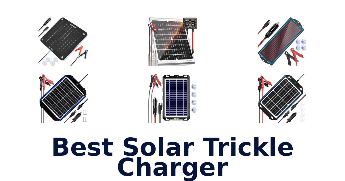Best Solar Trickle Charger