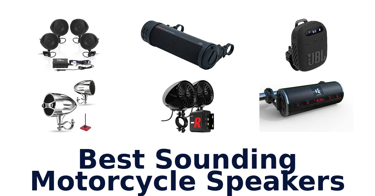 Best Sounding Motorcycle Speakers