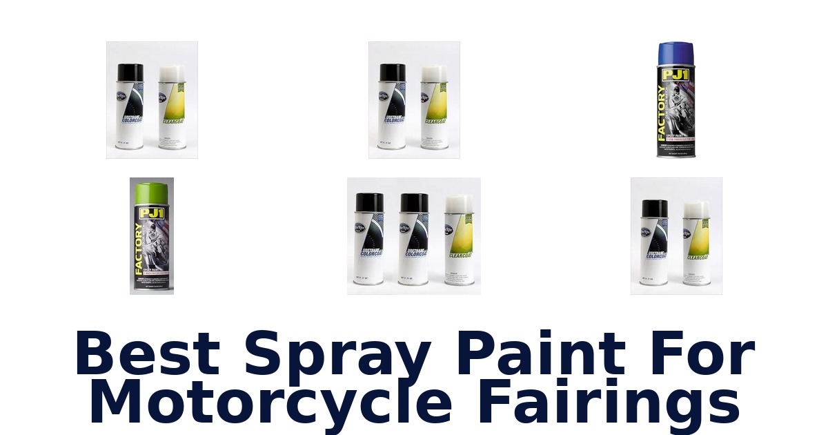 Best Spray Paint For Motorcycle Fairings