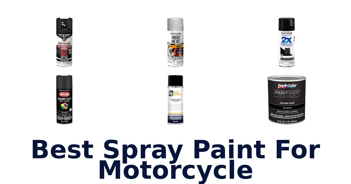 Best Spray Paint For Motorcycle