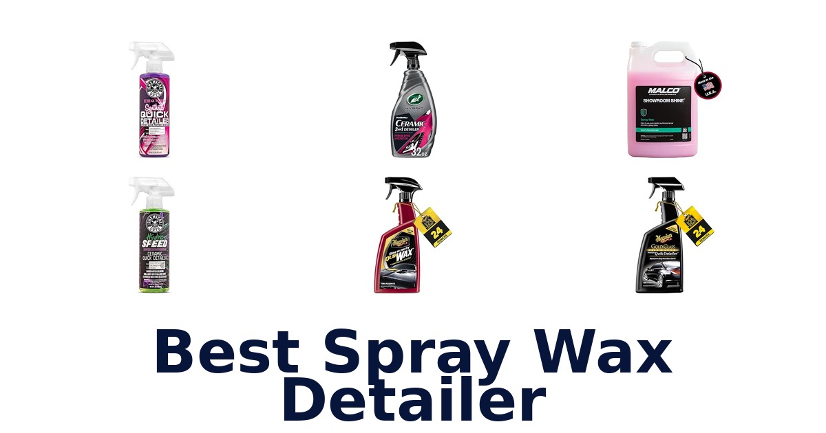 Best Spray Wax Detailer