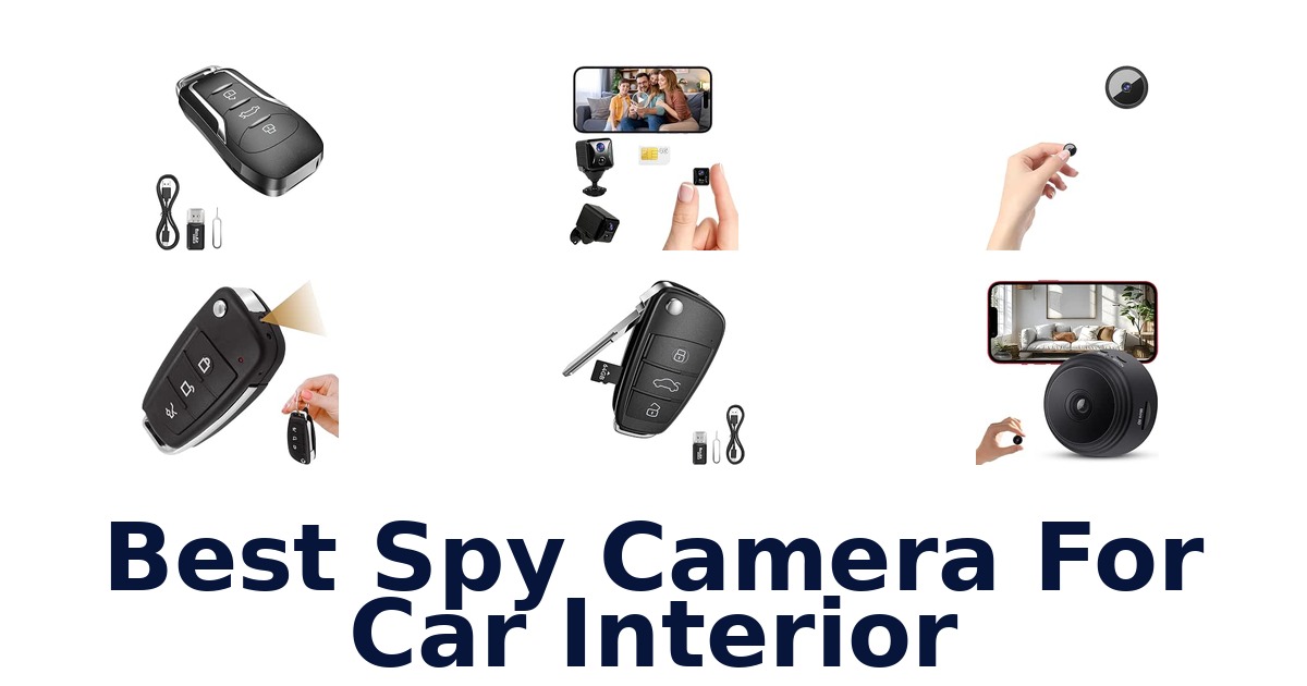 Best Spy Camera For Car Interior