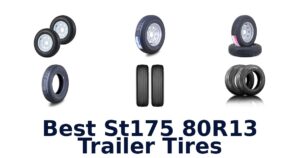 Best St175 80R13 Trailer Tires