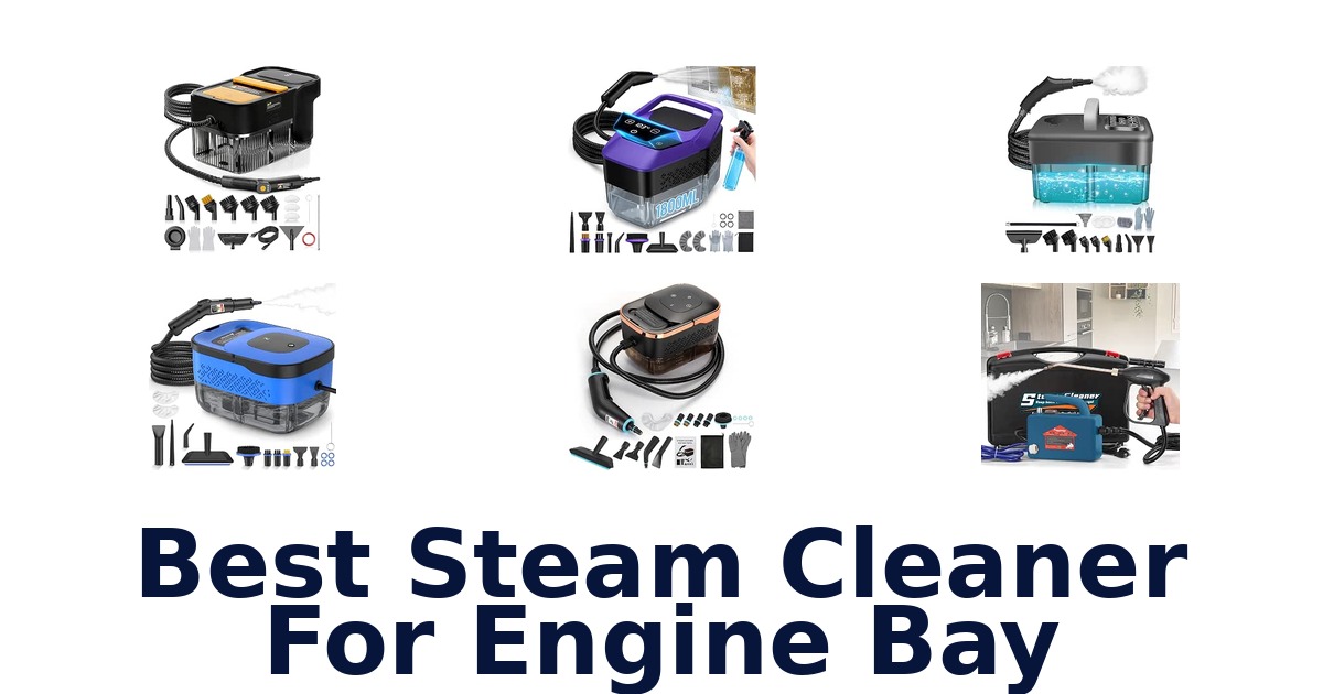 Best Steam Cleaner For Engine Bay