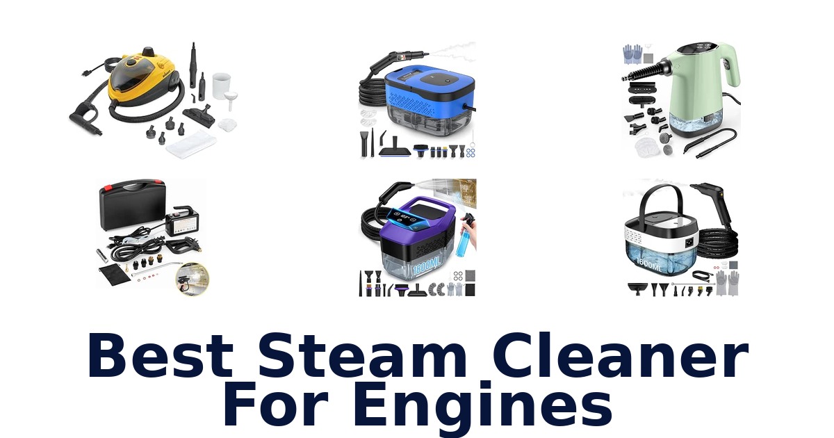 Best Steam Cleaner For Engines
