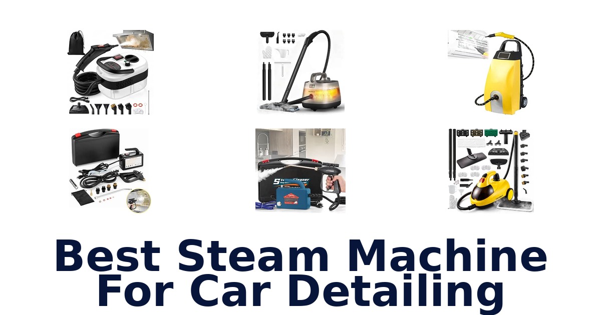 Best Steam Machine For Car Detailing