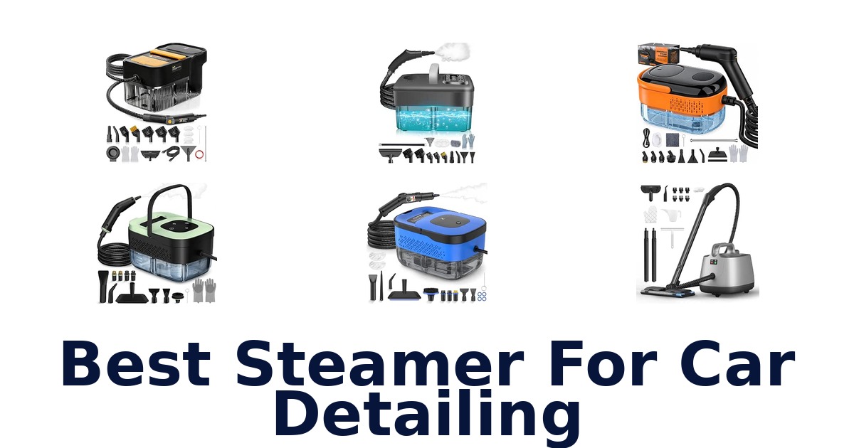 Best Steamer For Car Detailing