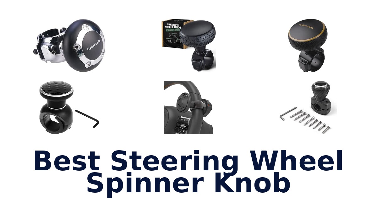 Best Steering Wheel Spinner Knob