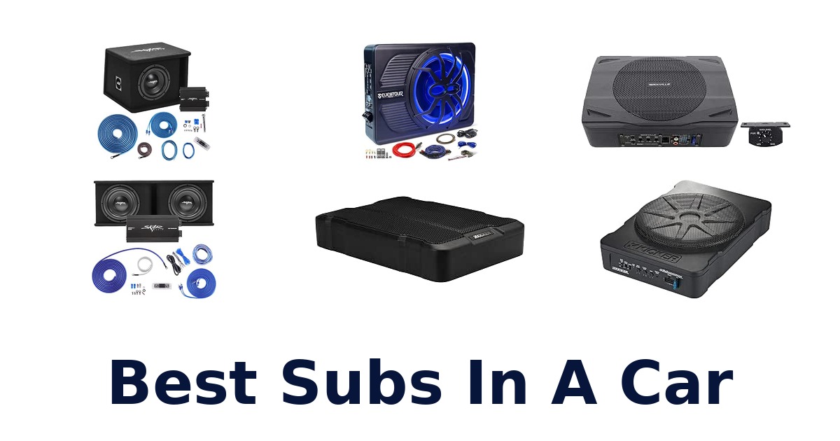 Best Subs In A Car