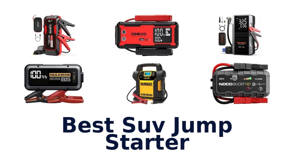 Best Suv Jump Starter