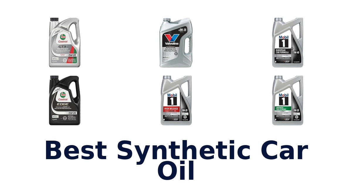 Best Synthetic Car Oil