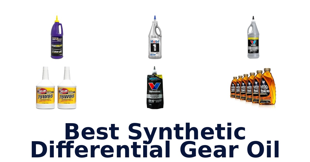 Best Synthetic Differential Gear Oil