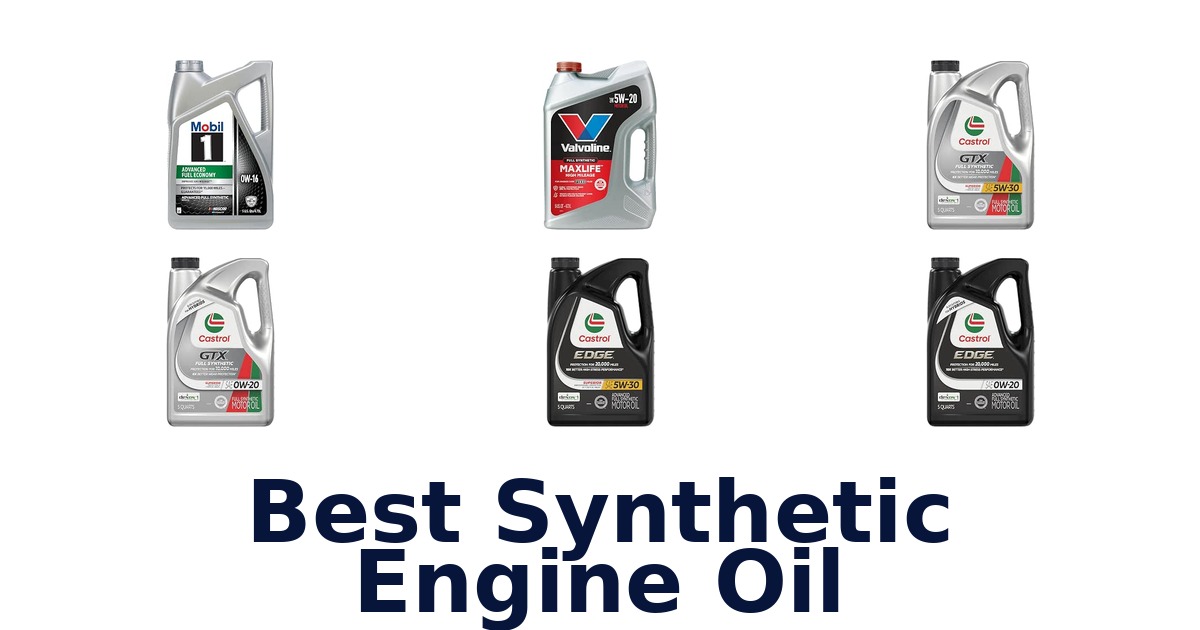 Best Synthetic Engine Oil