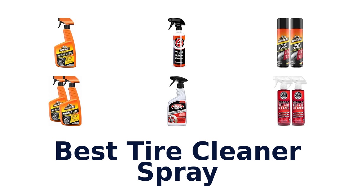 Best Tire Cleaner Spray