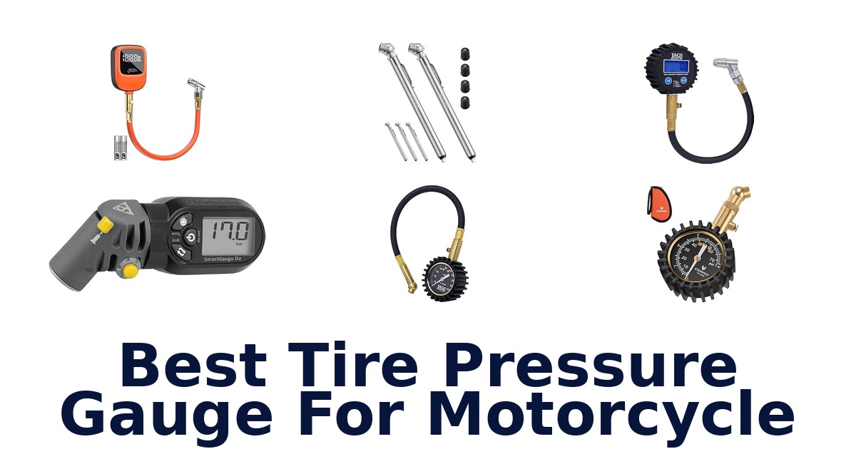 Best Tire Pressure Gauge For Motorcycle