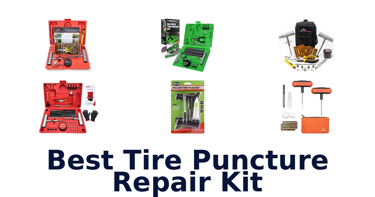 Best Tire Puncture Repair Kit