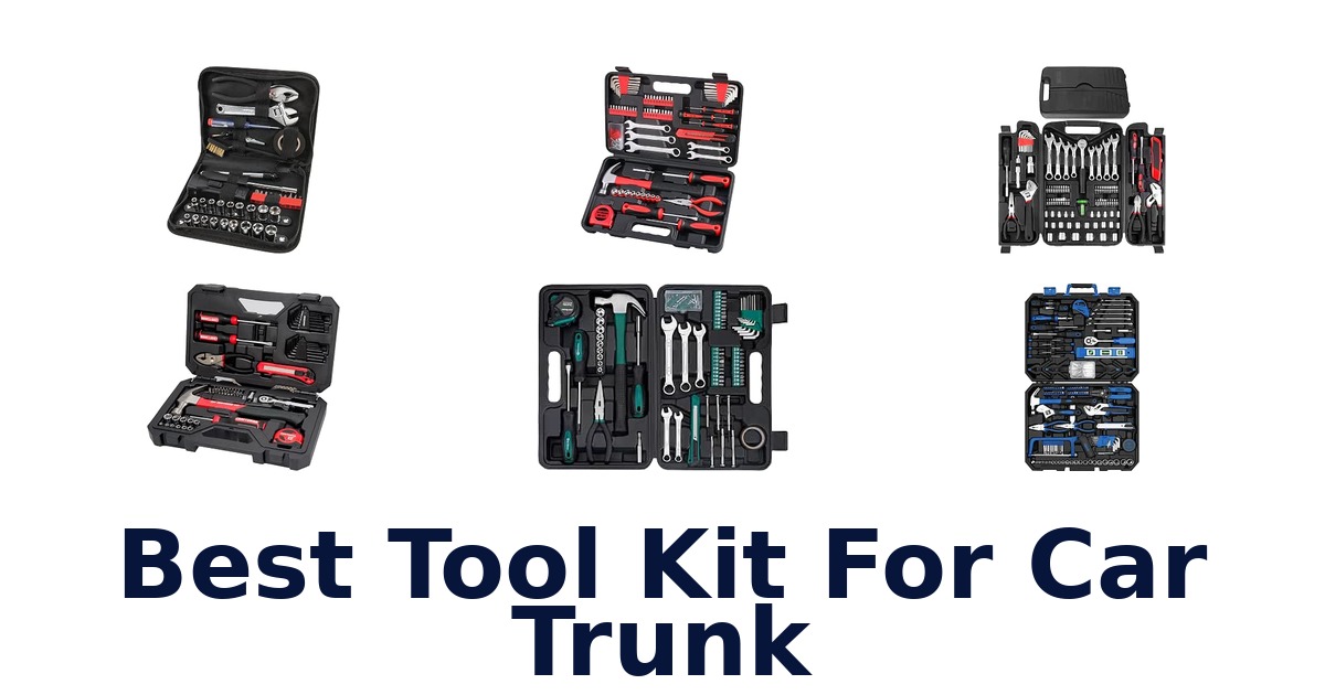 Best Tool Kit For Car Trunk