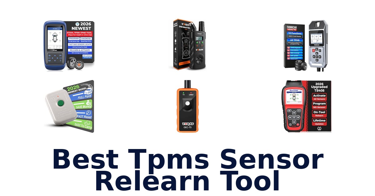 Best Tpms Sensor Relearn Tool