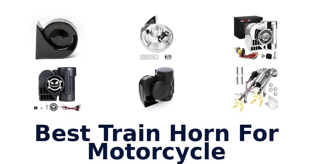 Best Train Horn For Motorcycle