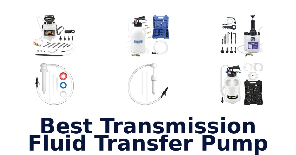 Best Transmission Fluid Transfer Pump
