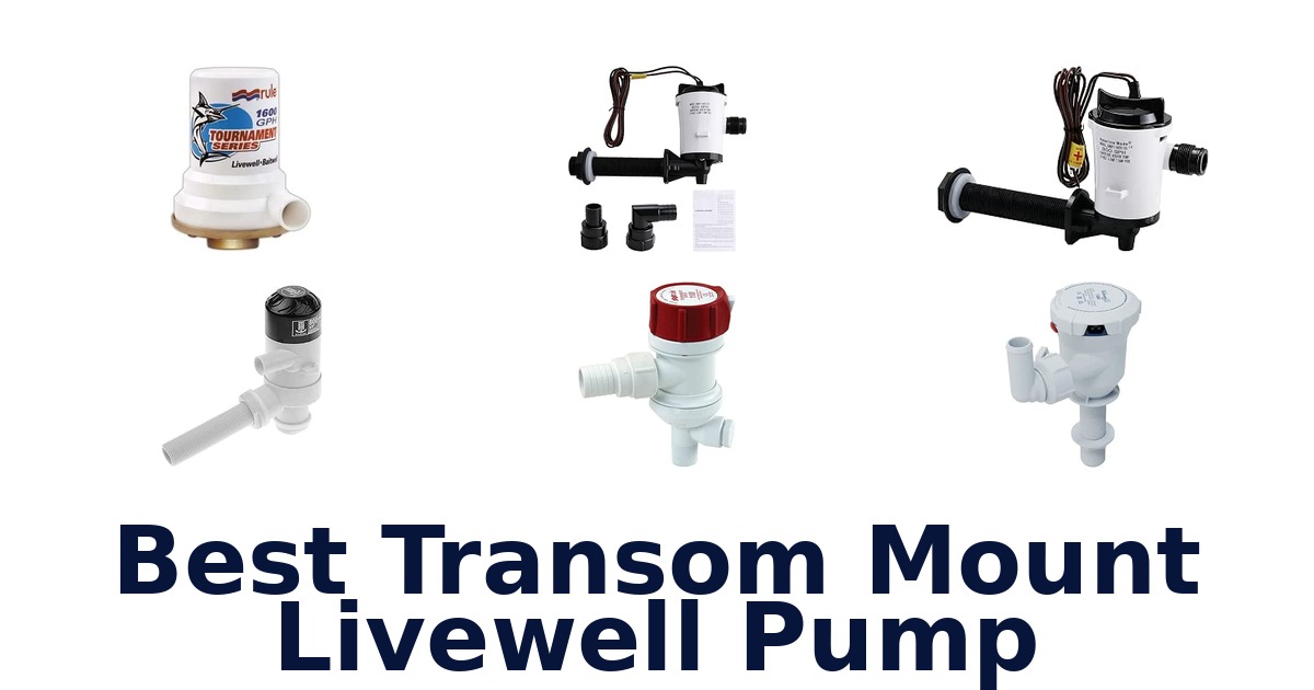 Best Transom Mount Livewell Pump