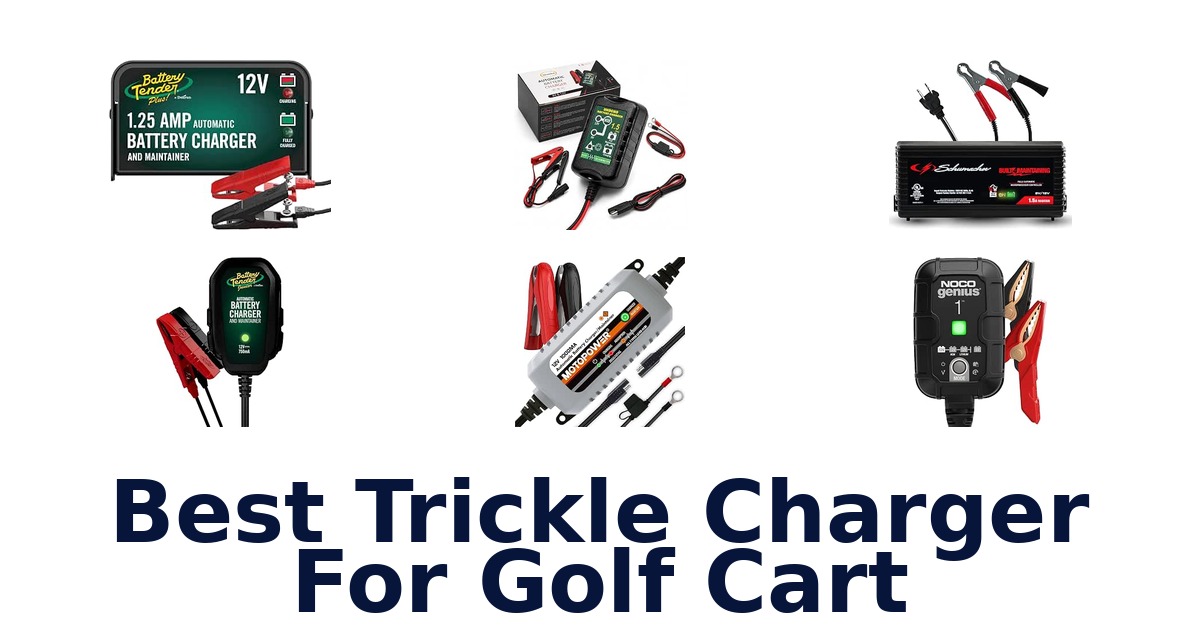 Best Trickle Charger For Golf Cart