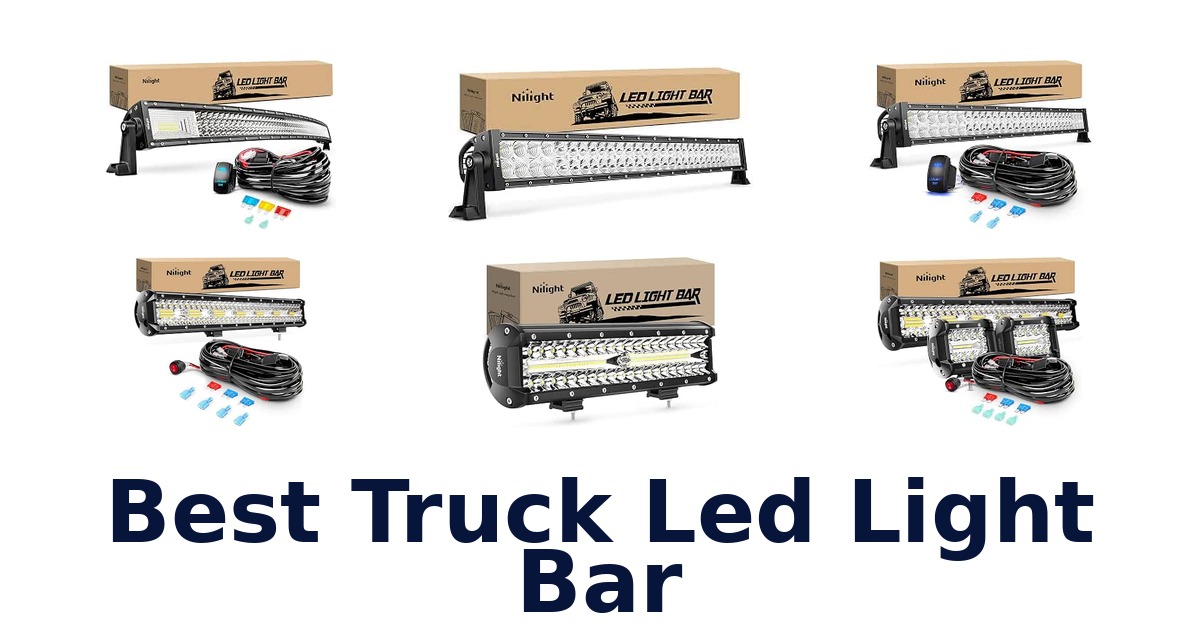 Best Truck Led Light Bar