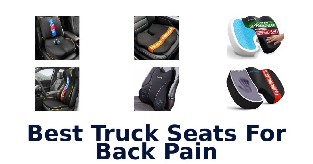 Best Truck Seats For Back Pain