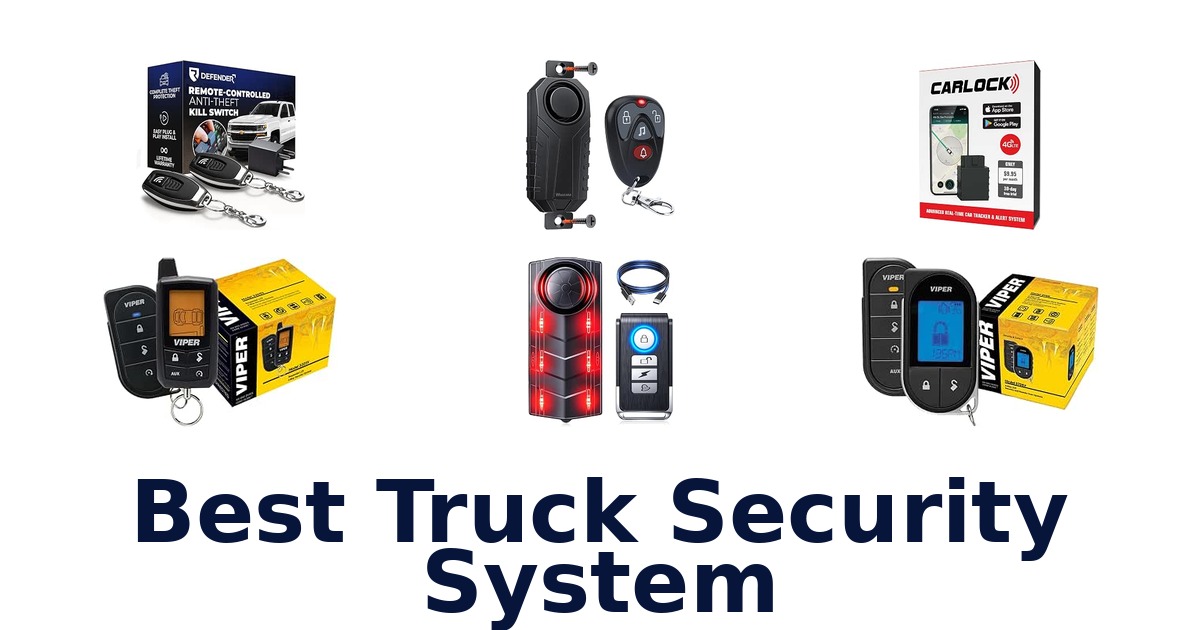 Best Truck Security System