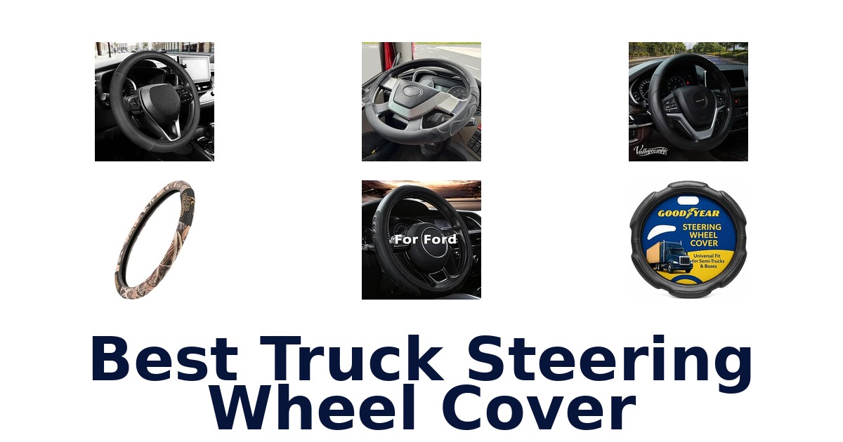 Best Truck Steering Wheel Cover