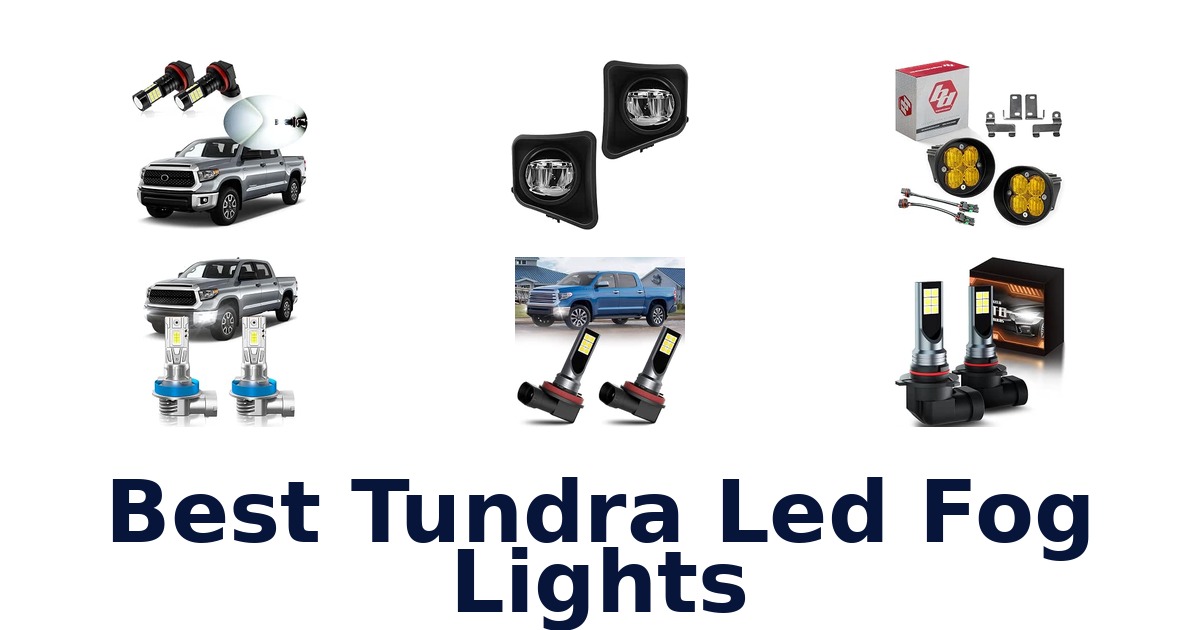 Best Tundra Led Fog Lights