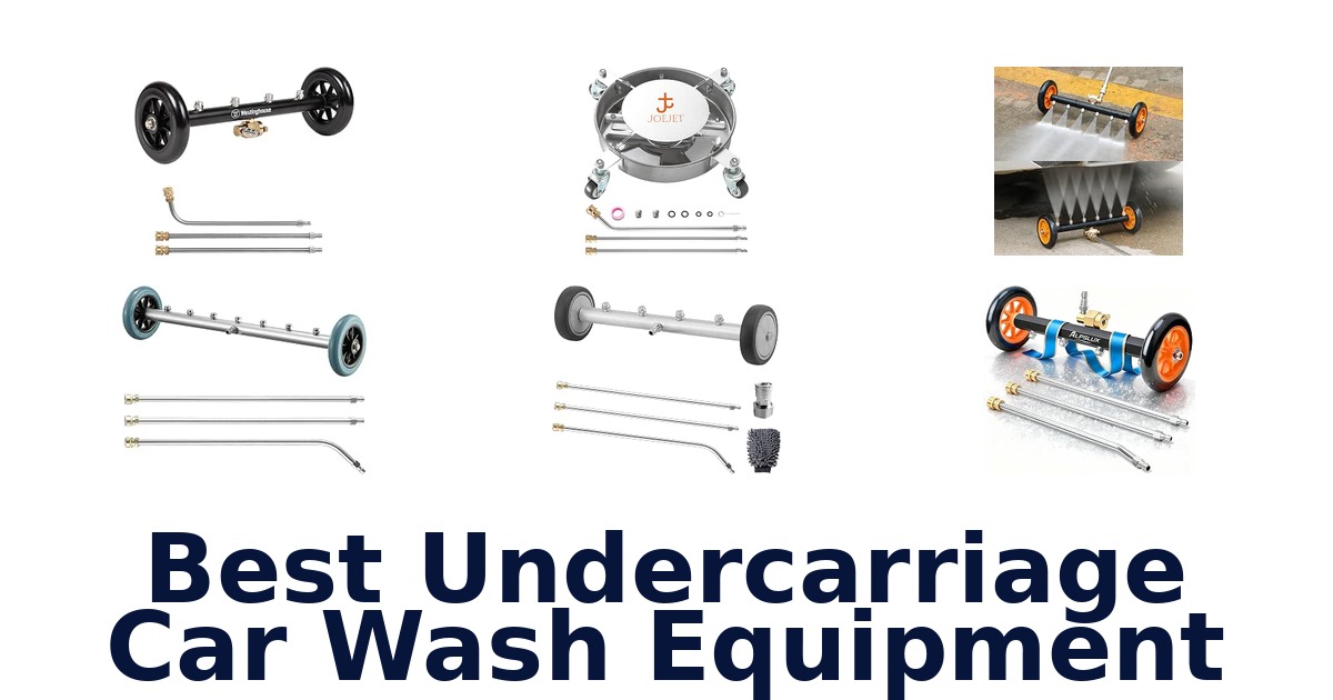 Best Undercarriage Car Wash Equipment