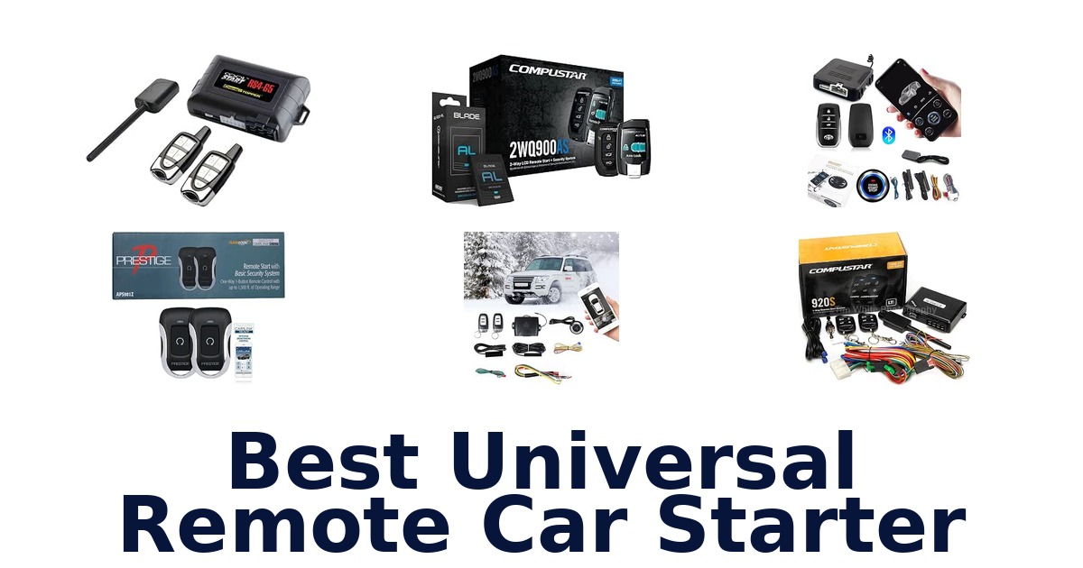 Best Universal Remote Car Starter
