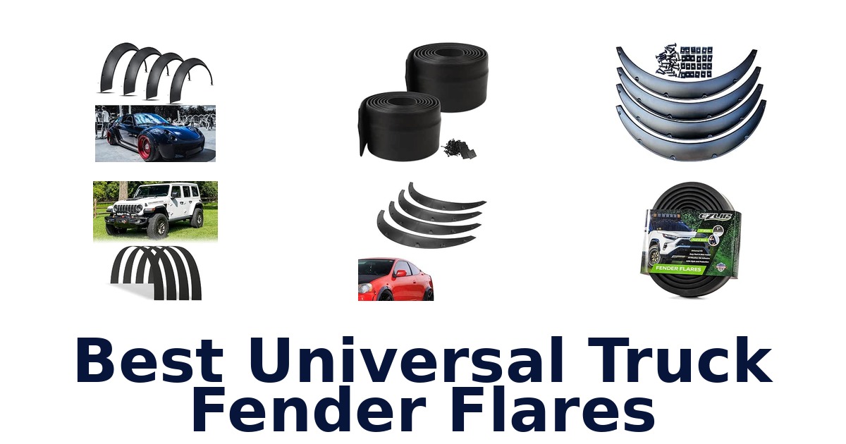 Best Universal Truck Fender Flares